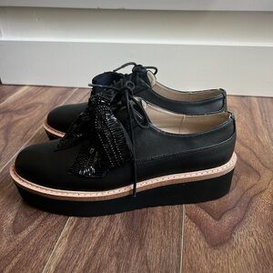 Zara platform loafer